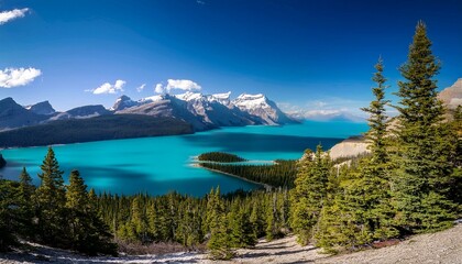 Fototapeta premium great lakes landscape, AI generated