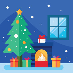 Christmas Day Village Wonder Silent Night, Magic Flight Christmas Morning Joy