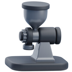 3D Modern Electric Coffee Grinder