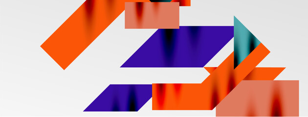 Minimal composition abstract lines and triangles background. Vector Illustration For Wallpaper, Banner, Background, Card, Book Illustration, landing page