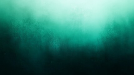 Abstract Green Fog Background.