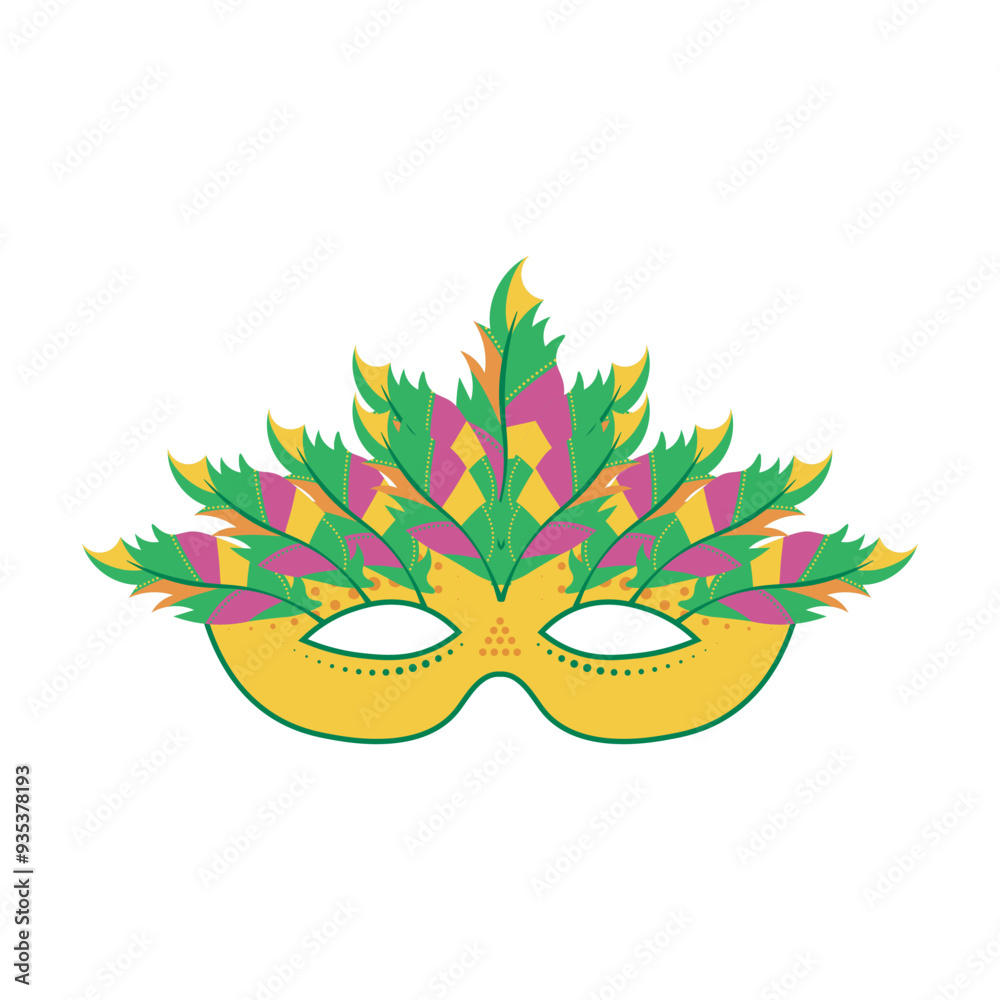 Poster Carnival Mask Icon