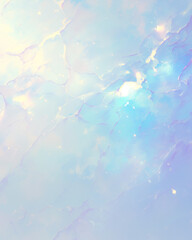 ethereal pastel gradient with delicate light reflections and soft textures blending blue and violet hues into a dreamy abstract scene