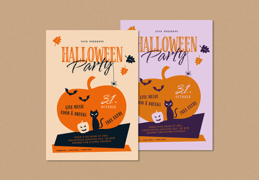 Halloween Party Event Flyer