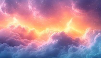 Fototapeta premium Create a soft pastel gradient background that tran 352