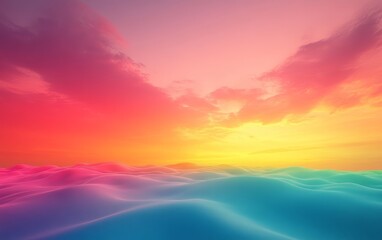 Fototapeta premium Create a soft pastel gradient background that tran 508 sky, sunset, sun, sunrise, cloud, clouds, nature, landscape, red, blue, abstract, orange, light, evening, dusk, yellow, color, sunlight, cloudsc