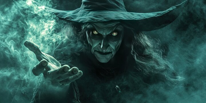  wicked witch cursing someone