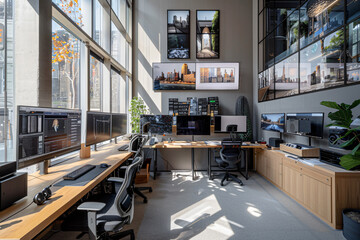 Immersive Virtual Reality Experience. Next-Gen VR Headset for Gaming and Beyond
