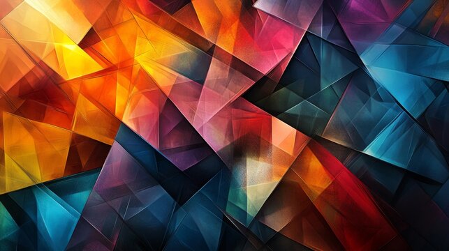 Abstract Geometric Shapes.