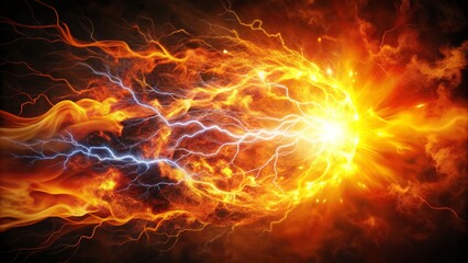 Fototapeta premium FieryPowerSurge