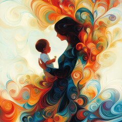 Mother and Child in a