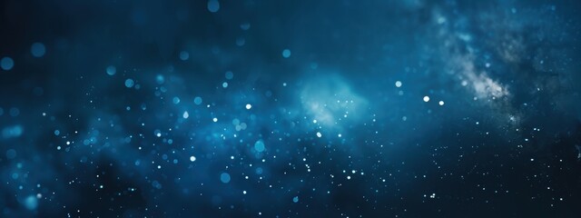 Obraz premium Dark blue night sky with stars