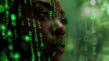 Black woman, female IT professional