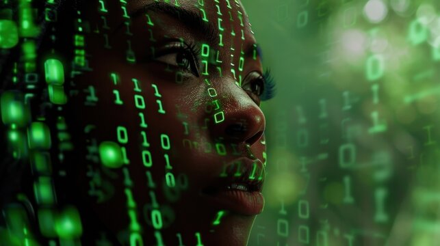 Black woman, female IT professional