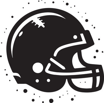 recommend clip art: Football Helmet Silhouette Vector, football helmet flat icon, American Football Silhouette icon,