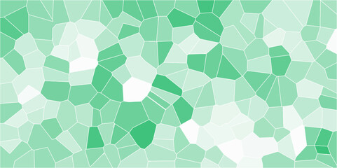 Abstract colorful background with triangles mosaic pattern vector backdrop with hexagons. colorful stoke colors stone tile pattern, vector. Vintage green concrete road texture background.