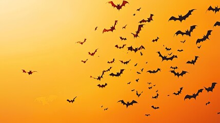 Fototapeta premium flock of birds