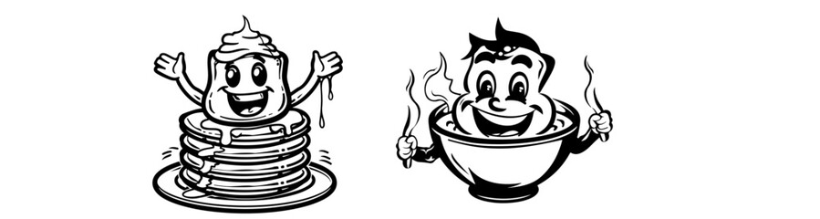 
human,flat illustrations,landing,group of objects