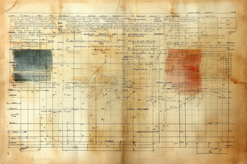 Fototapeta premium Ledger Paper Background