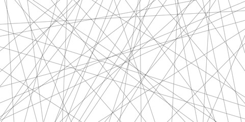 Abstract black lines with white background. Creative and geometric shape with luxury pattern and paper texture design. abstract background with stripes for website design Technology background.	