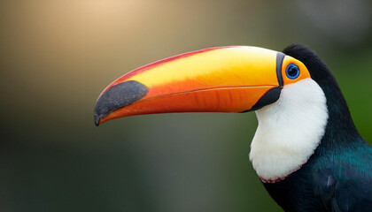 Naklejka premium Close-Up of a Toucan