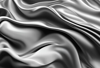 Obraz premium black and white satin backgound