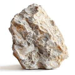 Photo of Dolomite Rock Isolated on White Background