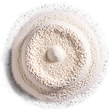 Tapioca flour mandala a mandala of fine tapioca flour coarse tapioca flour and tapioca starch
