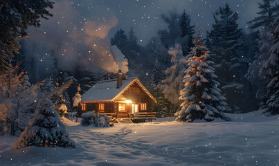 Activities and culture for New Year and Christmas festivals in the form of graphic advertising background.