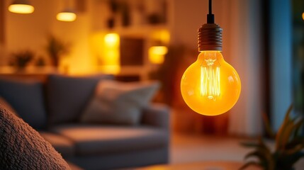 Warm Glow Light Bulb.