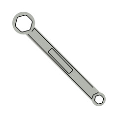 Wrench Icon, Perfect for the design and illustration of carpentry tools, work tools, building shops, and mechanical equipment