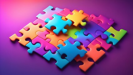 gradient-highlights-highlight-the-edges-of-the-puzzle-pieces-with-soft-gradients-or-neon-glows.