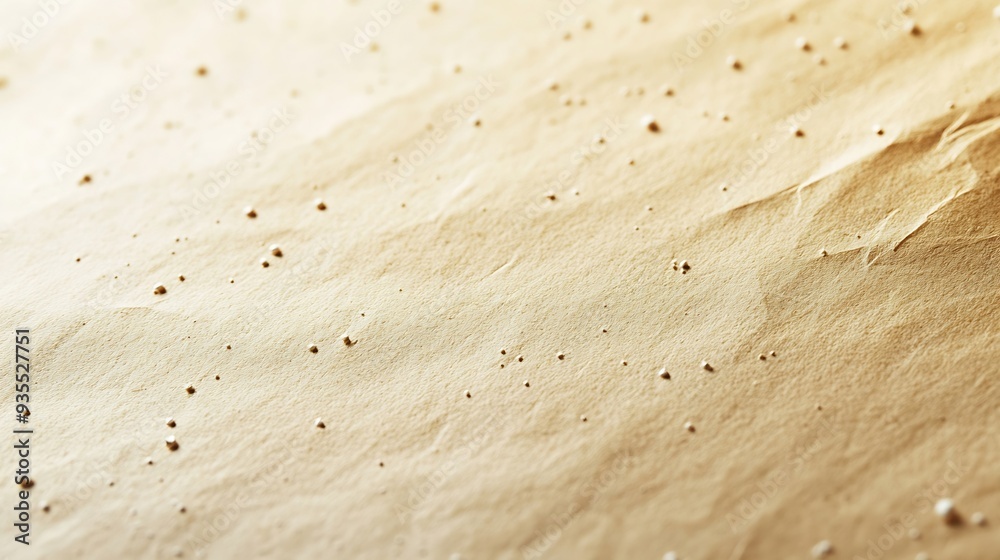 Poster Craft eco textured paper sheet background beige color for cards and other design ideas beige color White paper texture with particles Abstract paper background : Generative AI
