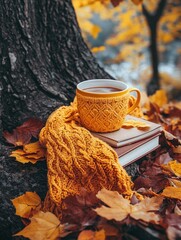 Develop a cozy autumn evening routine that embraces the season