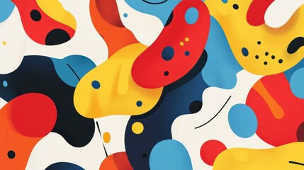 Vibrant EPS abstract background that enhances any design project with its bold colors and unique artistic flair.