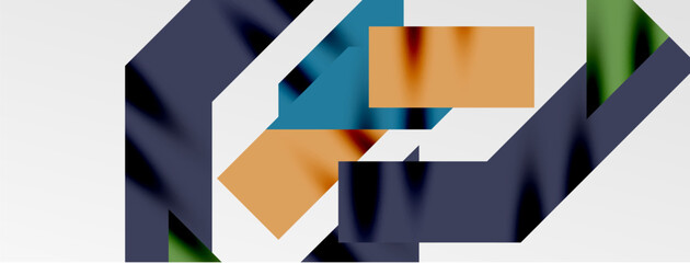 Minimal composition abstract lines and triangles background. Vector Illustration For Wallpaper, Banner, Background, Card, Book Illustration, landing page