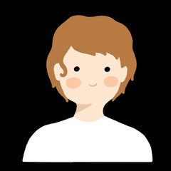 fashionable woman character flat illustration