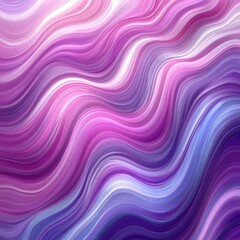 Obraz premium Abstract Purple and White Wavy Lines, abstract, wallpaper, art, digital art