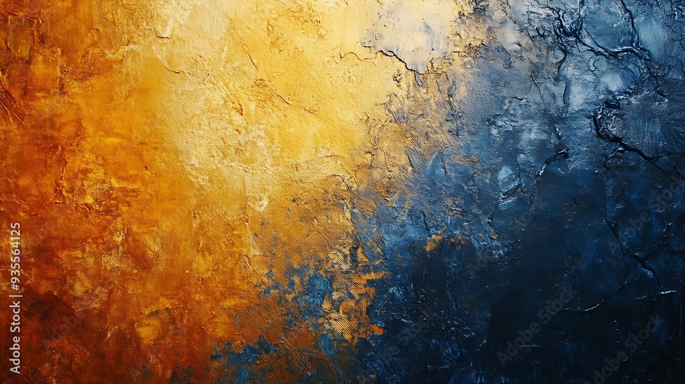 Poster abstract oil paint texture on canvas background : generative ai