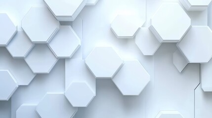 Abstract White Octagonal Geometric Pattern, Octagon, Geometric, Pattern, Abstract