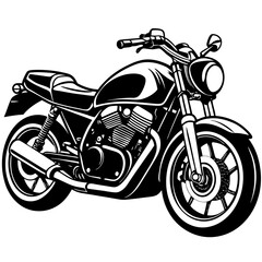 Motorcycle vector Illustration artwork svg
