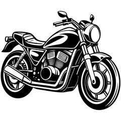Motorcycle vector Illustration artwork svg