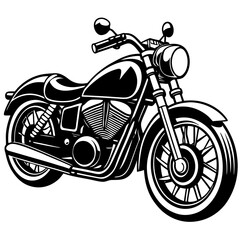 Motorcycle vector Illustration artwork svg