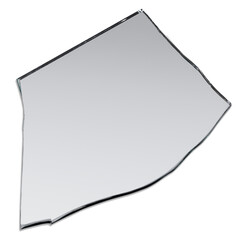 PNG broken shard of mirror glass