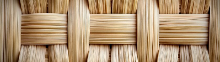 Woven Bamboo Texture - Natural, Organic, Brown, Rattan,