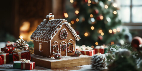 Christmas Gingerbread House
