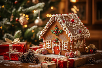 Christmas Gingerbread House