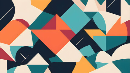 Modern background texture with three bold, contrasting colors that are distinctly separated without blending.