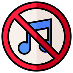 No Music Icon