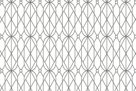 Gray interlacement stylish pattern design element
